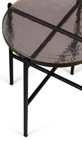 Dutchbone Vidrio Bijzettafel - Zwart