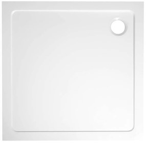 Aqualine Tecmi vierkante douchebak 70x70cm wit