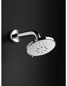 Hotbath Mate hoofddouche met 3 standen inclusief wandarm 13cm rond nikkel geborsteld M169GN