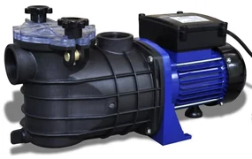 vidaXL Elektrische zwembadpomp 500W blauw