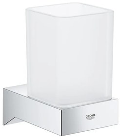 GROHE Selection Cube wandhouder t.b.v. zeepschaal, drinkglas en zeepdispenser chroom 40865000