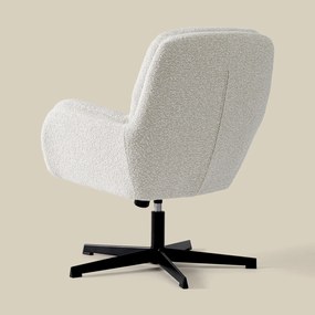 Kleine Fauteuil Beige Draaibaar