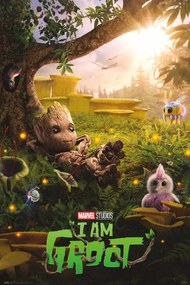 Poster Marvel: I am Groot - Chill Time, (61 x 91.5 cm)