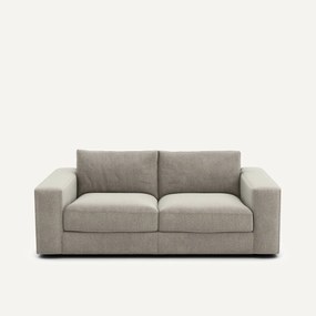 Compacte bank 3-zit in fluweel, Skander