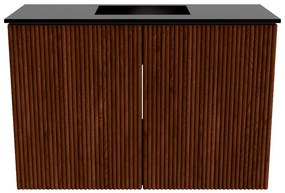 Mondiaz Joya 60cm toiletmeubel ruby met wastafel faye midden 1 kraangat urban