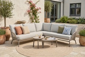 Hoek loungeset 5 personen Rope Taupe  Coco Livo