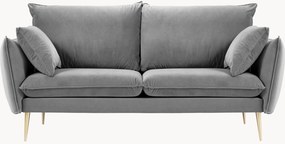 Fluwelen bank Elio (2-zits), B 158 cm