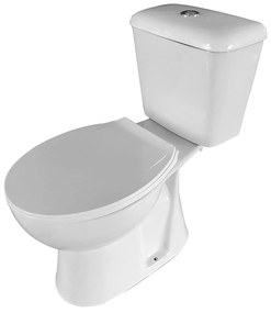 Sanigoods Balco duoblok staand toilet S-trap wit