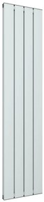 Eastbrook Vesima verticale aluminium verwarming 180x30,3cm Mat wit 1068 watt