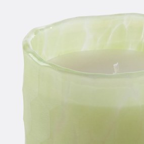 Kaars in getint glazen potje, Kivia