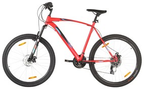 vidaXL Mountainbike 21 versnellingen 29 inch wielen 53 cm frame rood