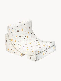 Handgemaakte bouclé kinderfauteuil Moon