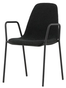 Jörn Eetkamerstoel - Robert  - Zwart - Boucle - Jörn