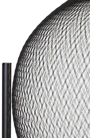 Moderne vloerlamp zwart - Mesh Ball Modern E27 Draadlamp Binnenverlichting Lamp