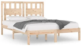 vidaXL Bedframe massief grenenhout 120x190 cm 4FT Small Double