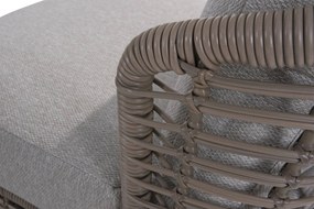 4 Seasons Outdoor Lugano bistroset pure met Pablo bijzettafel      beige weerbestendig