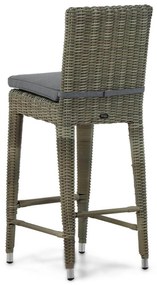 Garden Collections York Barchair Natural Wicker Taupe