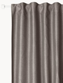 Verduisterende gordijnen Asher met multiband, 2 stuks