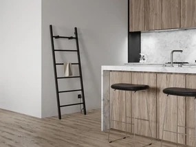 Sapho Barbo elektrische radiator mat zwart 60x160cm 160W