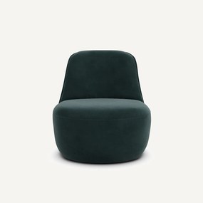 Fluwelen draaifauteuil Rosebury