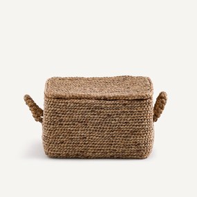 Rechthoekige geweven mand van waterhyacint, LIAN