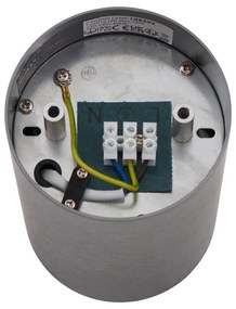 Moderne opbouwspot gunmetal GU10 50mm - Deep