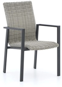 + 10% kassakorting | Dining tuinstoel | Manifesto Villongo | Wicker (vlechtwerk) | Grijs | Stapelbaar | Kees Smit Tuinmeubelen