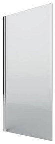 Plieger Panorama douchewand 6mm 48/50x200cm inclusief bevestiging exclusief muursteun chroom PA1C6TC250A9