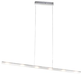 Eettafel / Eetkamer Design hanglamp staal met touch-dimmer incl. LED - Platina Design, Modern Binnenverlichting Lamp