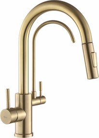 Keukenkraan Rea Eco Fresh BRUSH GOLD