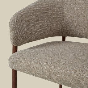 Walnoot Eetkamerstoel Met Armleuningen