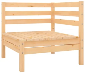 vidaXL 4-delige Loungeset massief grenenhout