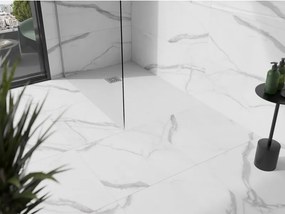 Mexen Stone+ rechthoekige composiet douchebak 90 x 80 cm, wit - 44108090