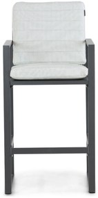 Barstoel Aluminium Grijs-antraciet Lifestyle Garden Furniture Nuno