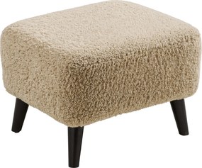 Lunaro Lounge Poef Teddy - Light Brown