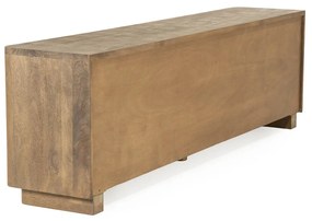Eleonora Edward Tv Dressoir Mangohout 200 Cm - 200x40x61cm.