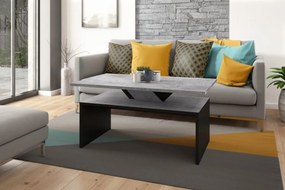 SISI beton / zwart, salontafel