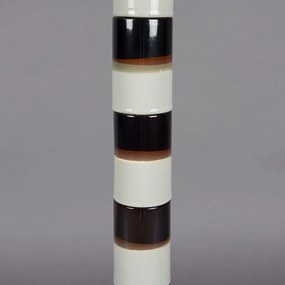 Retro Vloerlamp Met Witte Kap