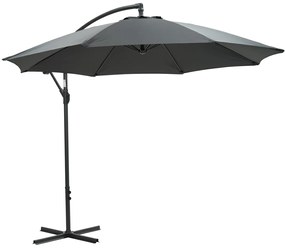 Garden Impressions Athene Zweefparasol Ø300 cm donker grijs