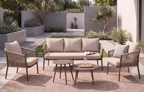 The Outsider Stoel-Bank - Loungeset -  Serre - Olefin - Bruin - The Outsider