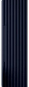 Saniclass Prime Balance Hoge Kast - 120x34.5x34.5cm - 1 deur - mat marine blauw - MDF 88211