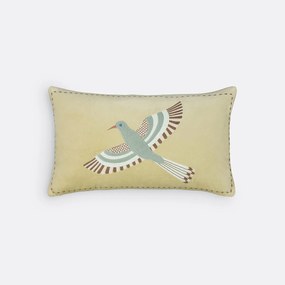 Rechthoekige kussenhoes in fluweel, Afti