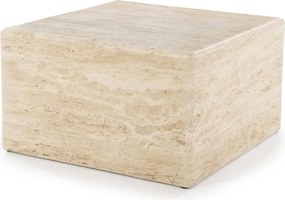 Travertin Salontafel Vierkant - 60 X 60cm.