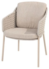 4 Seasons Outdoor Eros dining chair latte      beige weerbestendig