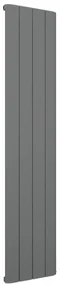 Eastbrook Peretti verticale aluminium radiator 180x28cm Antraciet 948 watt