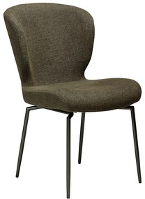 Dan-Form Glory Luxe Eetkamerstoel Olijfgroen Boucle