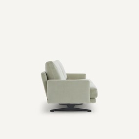 2-zitsbank in stonewashed fluweel, DELICATO