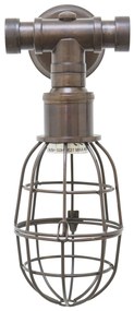 Wandlamp Sandford Oud Koper