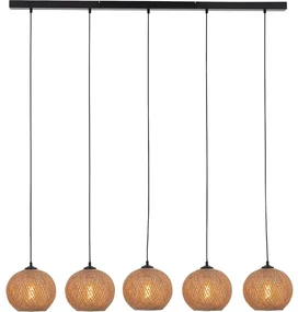 Goossens Hanglamp Noanne, Hanglamp met 5 lichtpunten
