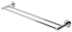 Eastbrook Genoa messing handdoekbeugel dubbel chroom